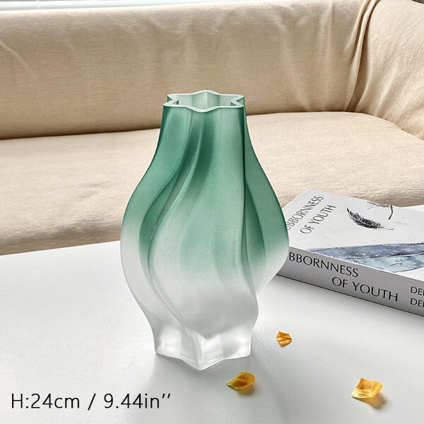 Transparent Glass Vase
