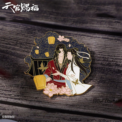 Heaven Official's Blessing Night-Glow Metal Badge Collectible Badge
