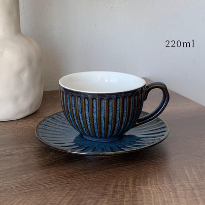 Deep Blue Coffee Set