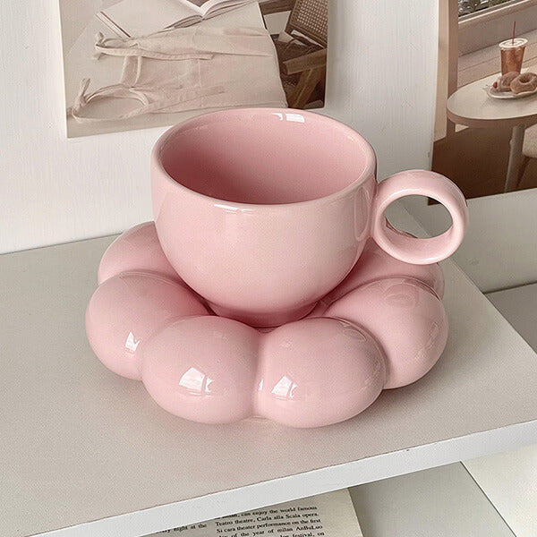 Pink Coffee Set