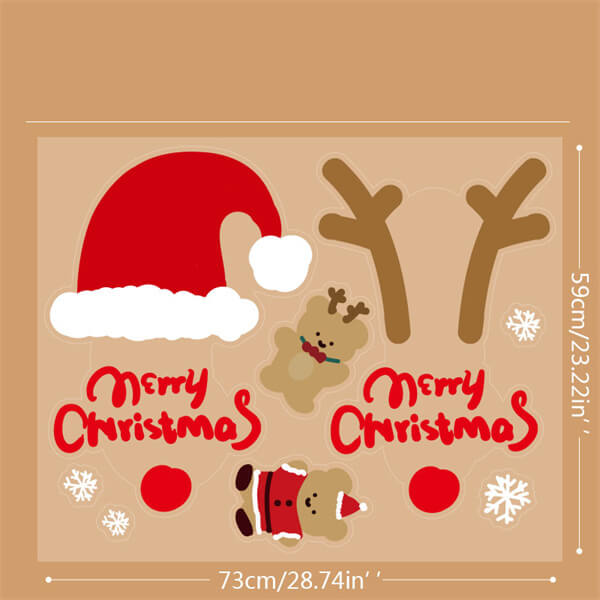 Reusable Holiday Decals
