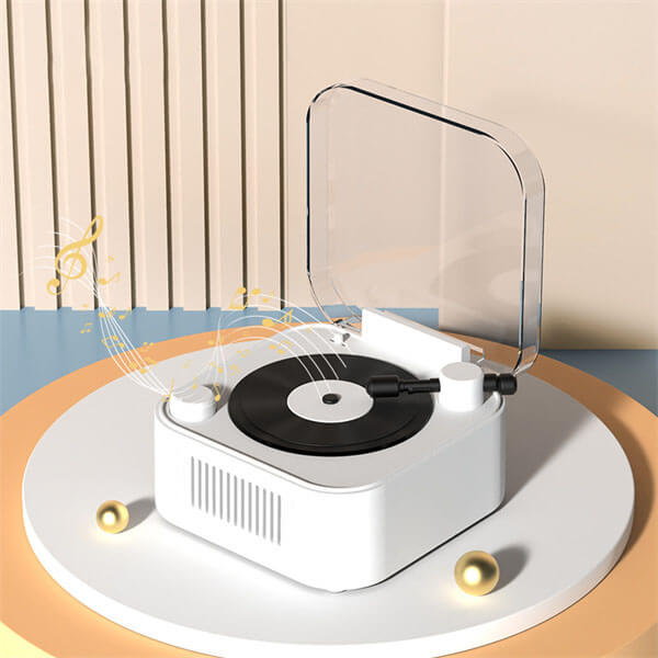 Vintage Record Player Bluetooth Speaker