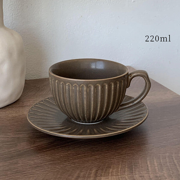 Brown Saucer Design