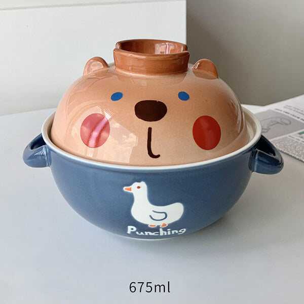 Bear Patterned Bowl
