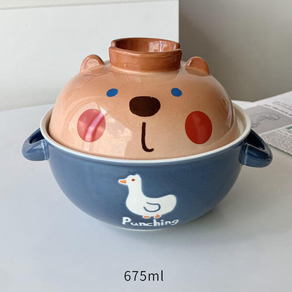 Bear Patterned Bowl