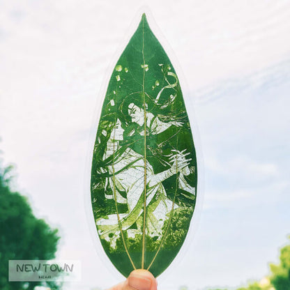 Décoration artistique en forme de feuille de bénédiction du ciel officiel