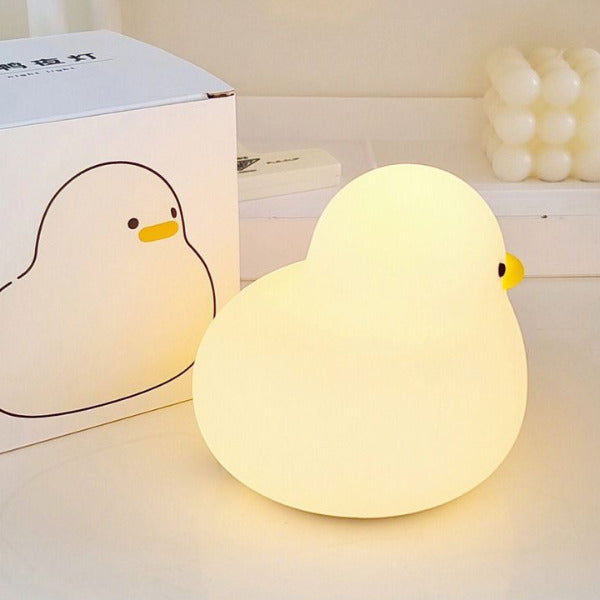 SweetDreams ambient light Soft silicone Duck lamp