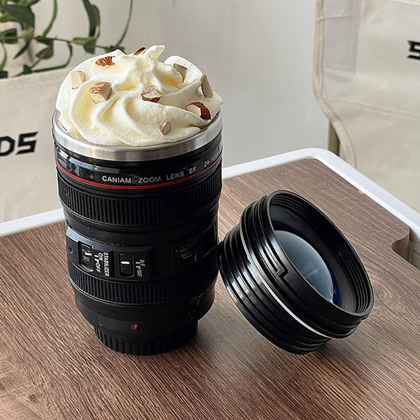 Tasse pour appareil photo - Acier inoxydable