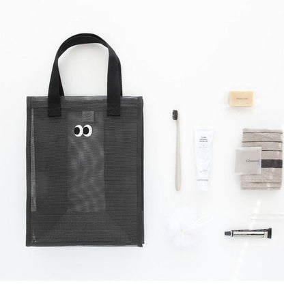 Neat and Visible Portable Lightweight Mesh Storage Bag