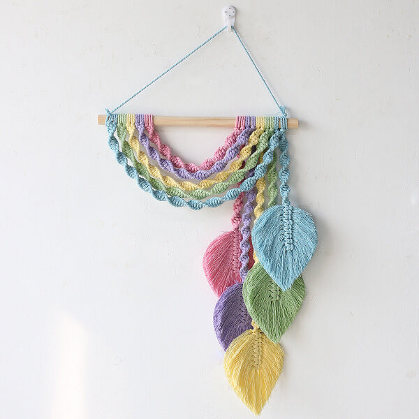 Wall Decor Colorful Hand Woven Tapestry