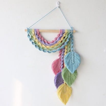 Wall Decor Colorful Hand Woven Tapestry