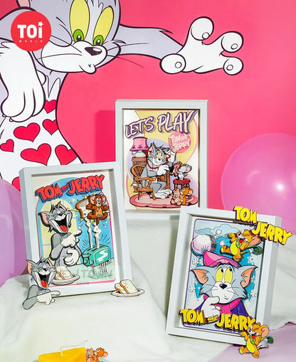 Tom and Jerry Multilayer Collage Puzzle
