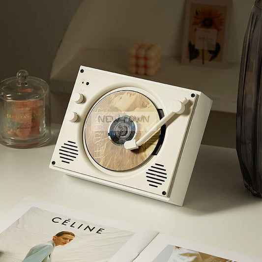 CD Player Retro Bluetooth Speaker