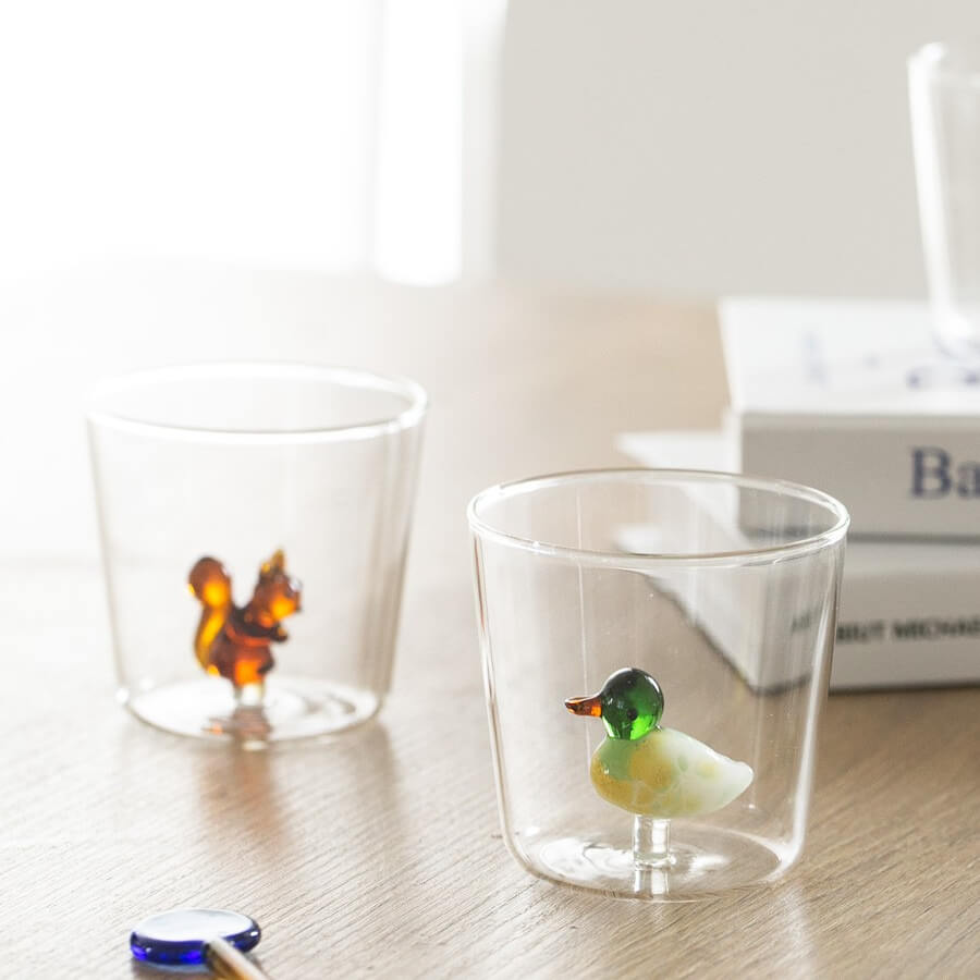 Three-Dimensional Animal Glass CupNEW TOWN BAZAAR