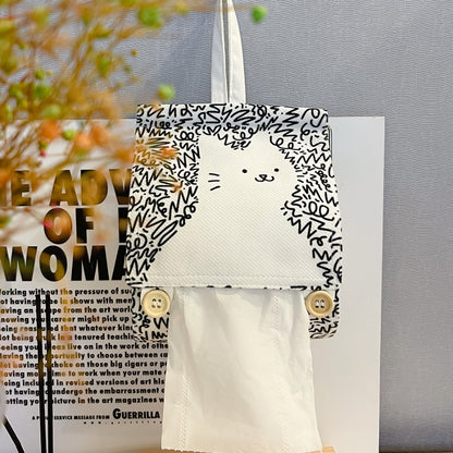 Cat Toilet Roll Paper Storage BagNEW TOWN BAZAAR