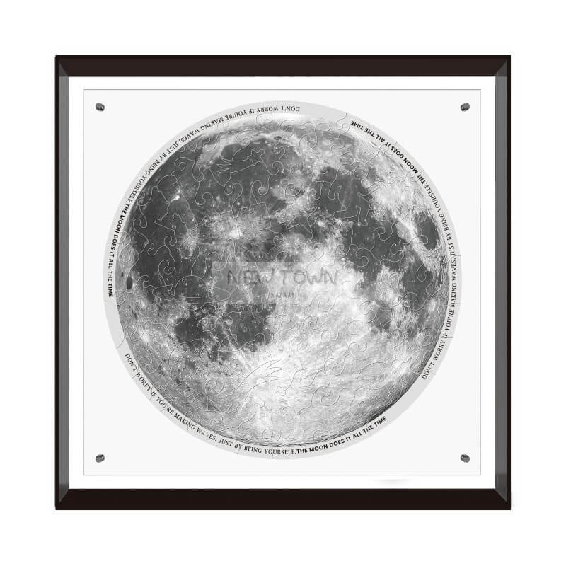 Acrylic Moon Puzzle