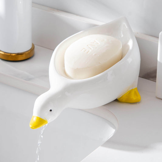 Duck Drain Soap Dish HolderBathroom, kitchenNEW TOWN BAZAAR