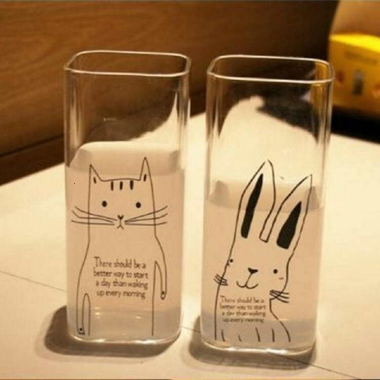 Animal Cartoon Glass CupNEW TOWN BAZAAR