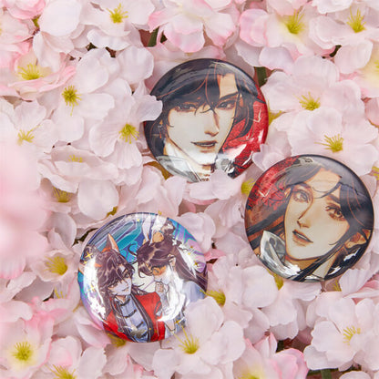 Badge en fer blanc TGCF Xie Lian Hua Cheng, série II