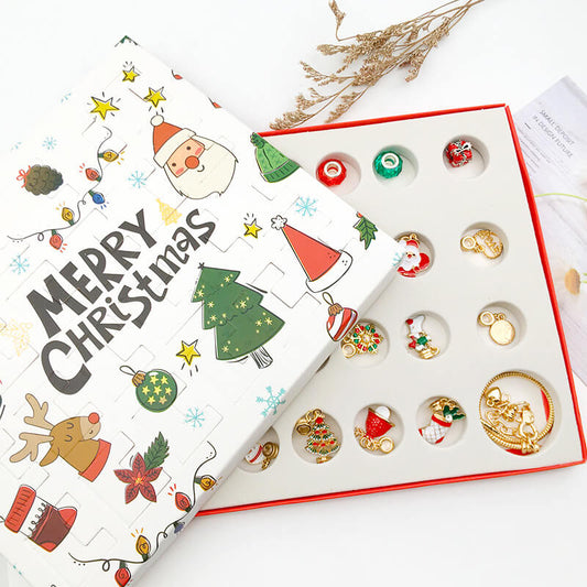 Christmas Diy Creative Bracelet Jewelry Countdown Calendar BoxChristmas, JewelryNEW TOWN BAZAAR