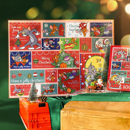 Tom and Jerry Christmas Eve Puzzle