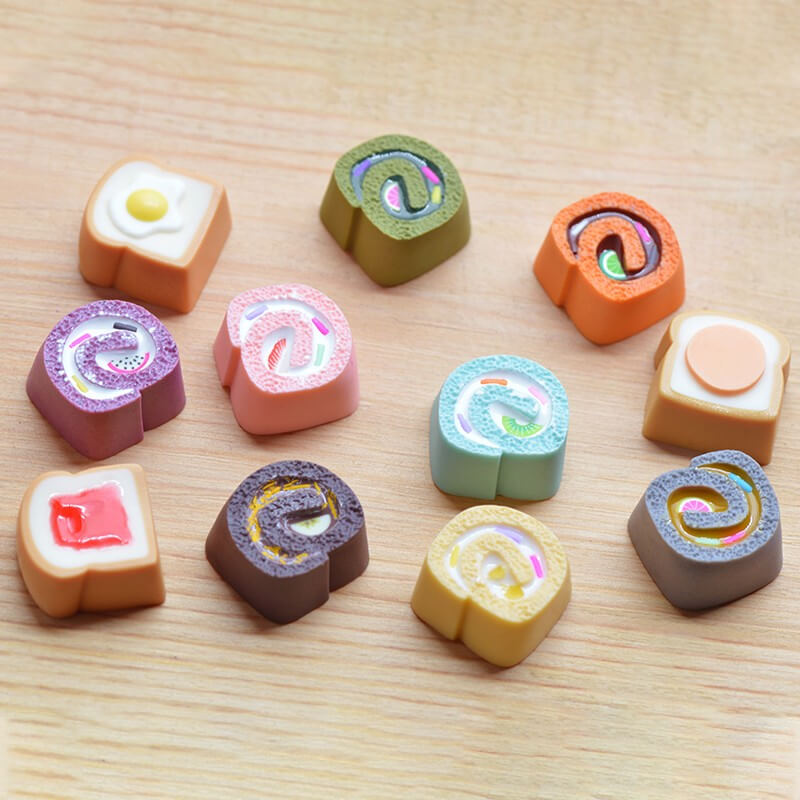 Swiss Roll Series Keyboard Caps
