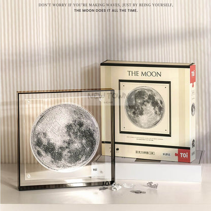 Acrylic Moon Puzzle