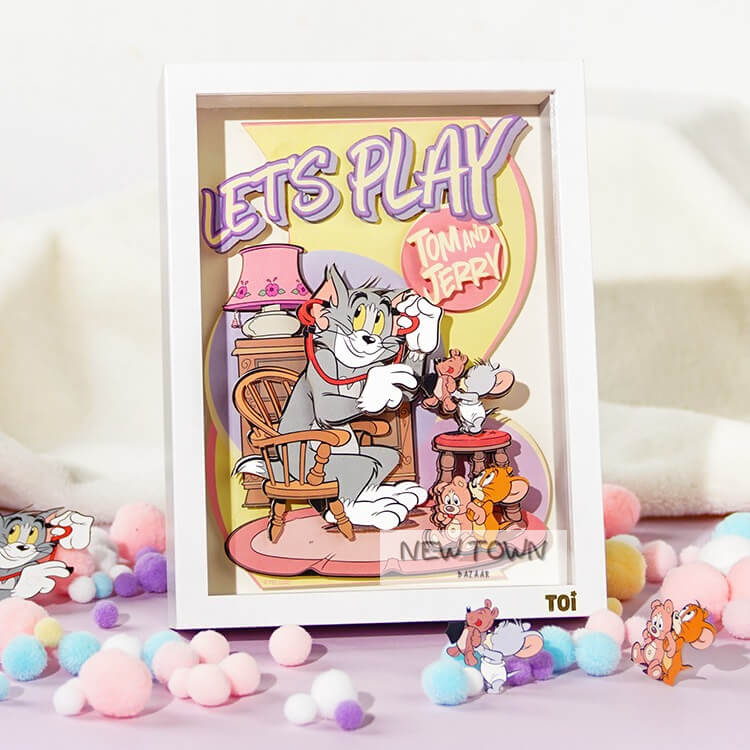 Tom and Jerry Multilayer Collage Puzzle
