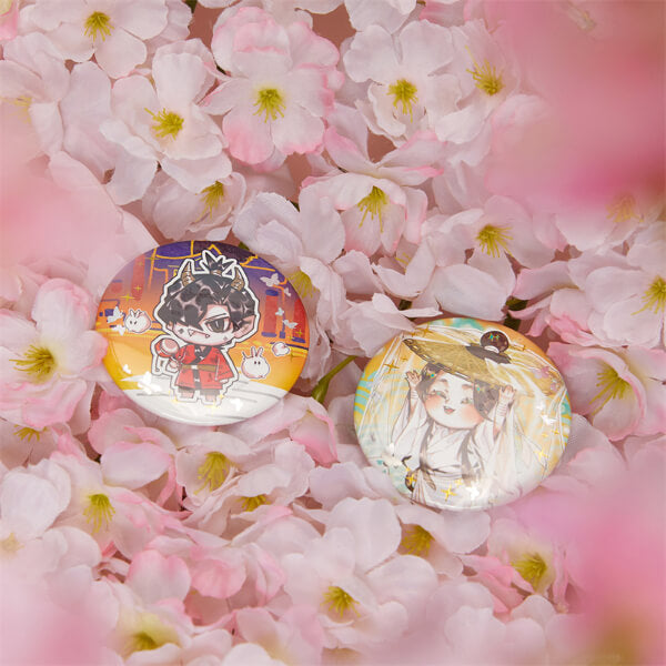 Badge en fer blanc TGCF Xie Lian Hua Cheng, série II