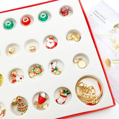 Christmas Diy Creative Bracelet Jewelry Countdown Calendar BoxChristmas, JewelryNEW TOWN BAZAAR