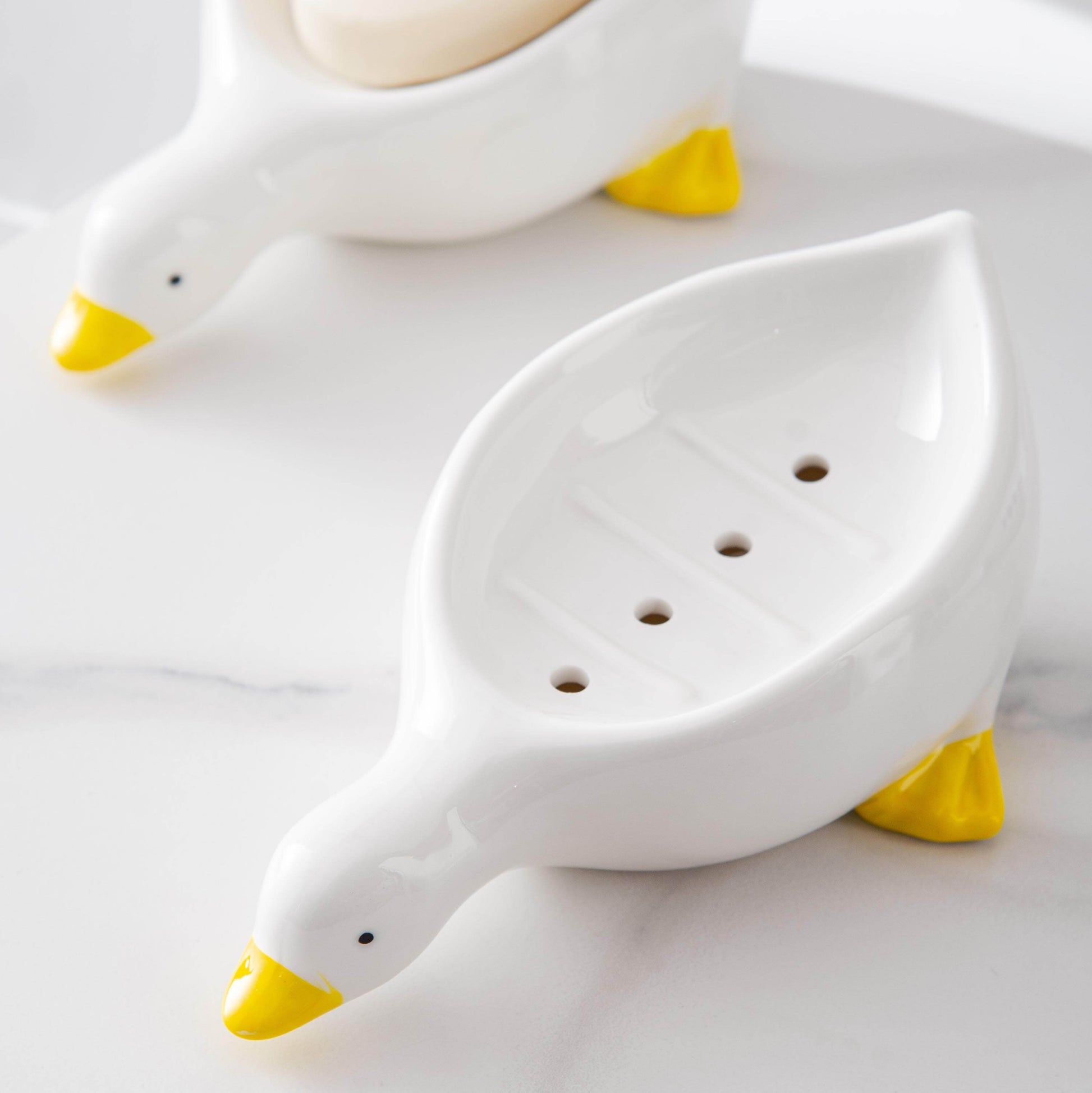 Duck Drain Soap Dish HolderBathroom, kitchenNEW TOWN BAZAAR
