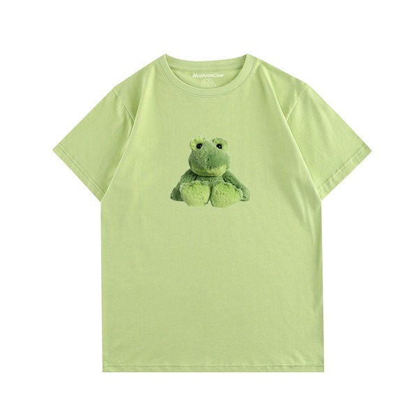 Happy Frog Plush T-shirtT-shirt, unisex T-shirt, unisex TshirtNEW TOWN BAZAAR