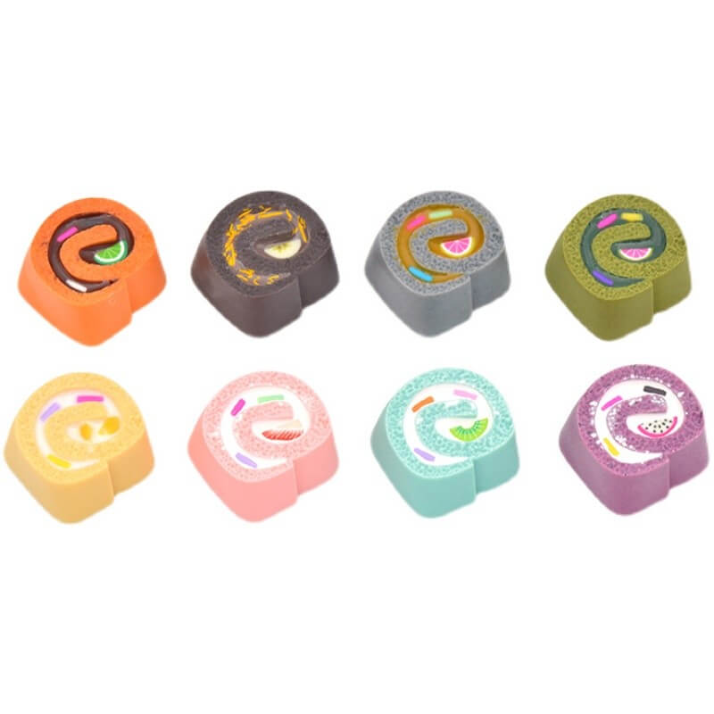 Swiss Roll Series Keyboard Caps