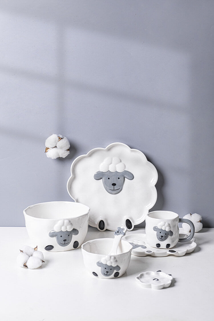 Little Sheep DishwareHOME CUPS & MUGS, kitchenNEW TOWN BAZAAR
