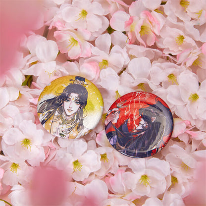 Badge en fer blanc TGCF Xie Lian Hua Cheng, série II