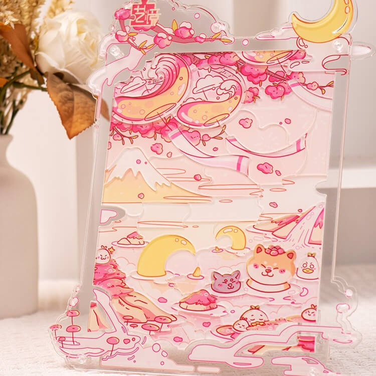 Three Seasons Acrylic Puzzle