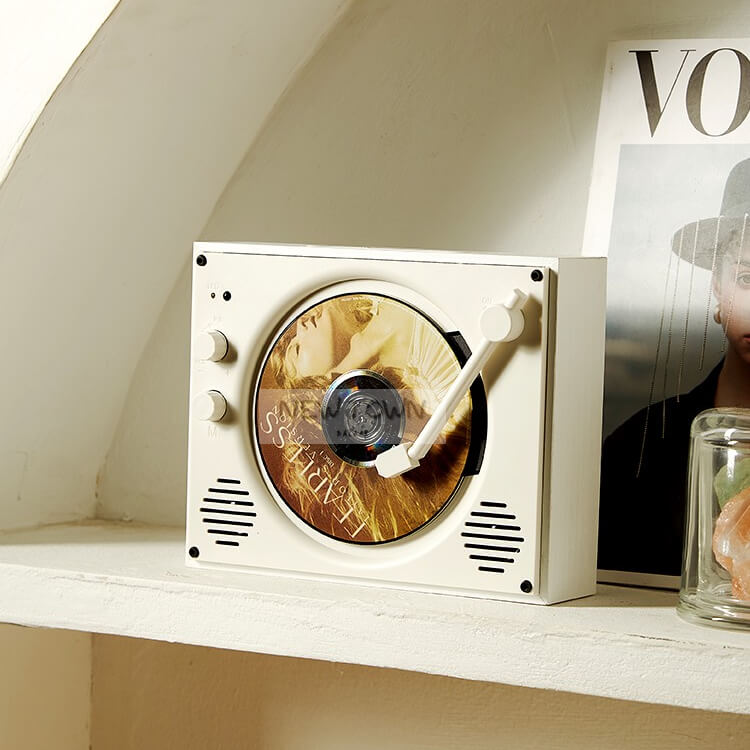 CD Player Retro Bluetooth Speaker