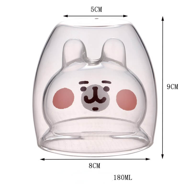 Bunny Glass MugHOME CUPS & MUGSNEW TOWN BAZAAR