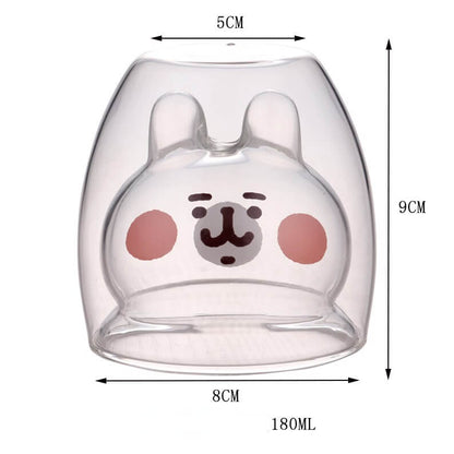 Bunny Glass MugHOME CUPS & MUGSNEW TOWN BAZAAR