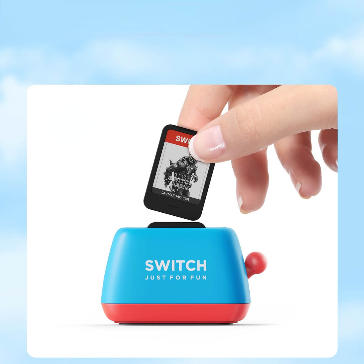 Toaster Nintendo Switch Game Card Storagebest, GameNEW TOWN BAZAAR