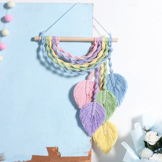 Wall Decor Colorful Hand Woven Tapestry