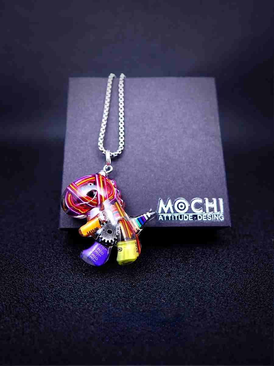 Cyberpunk Dinosaur NecklaceJewelry, necklaceNEW TOWN BAZAAR