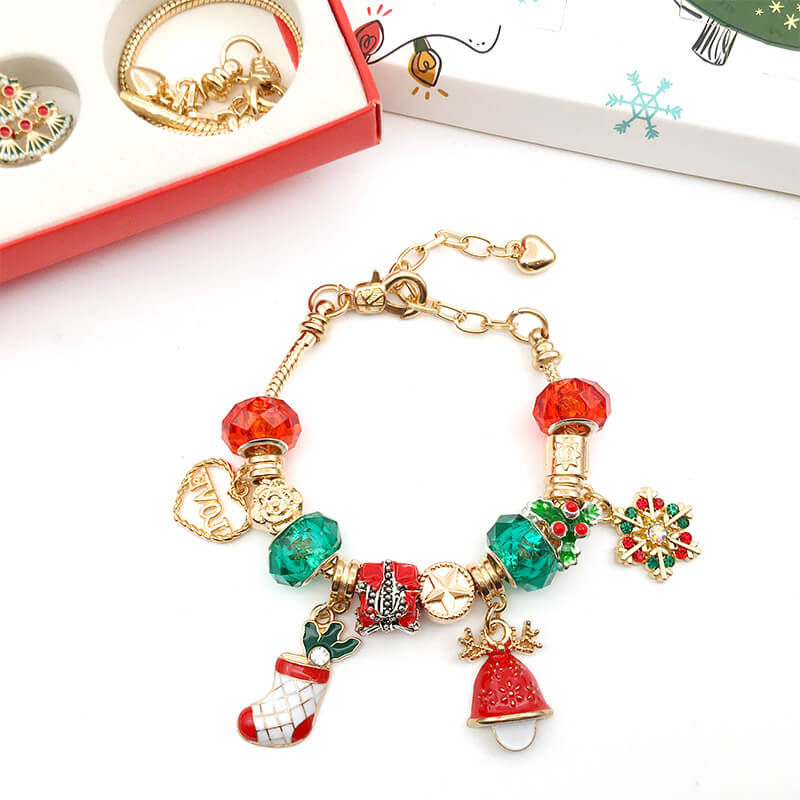 Christmas Diy Creative Bracelet Jewelry Countdown Calendar BoxChristmas, JewelryNEW TOWN BAZAAR