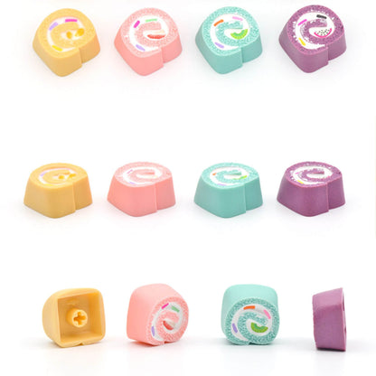 Swiss Roll Series Keyboard Caps