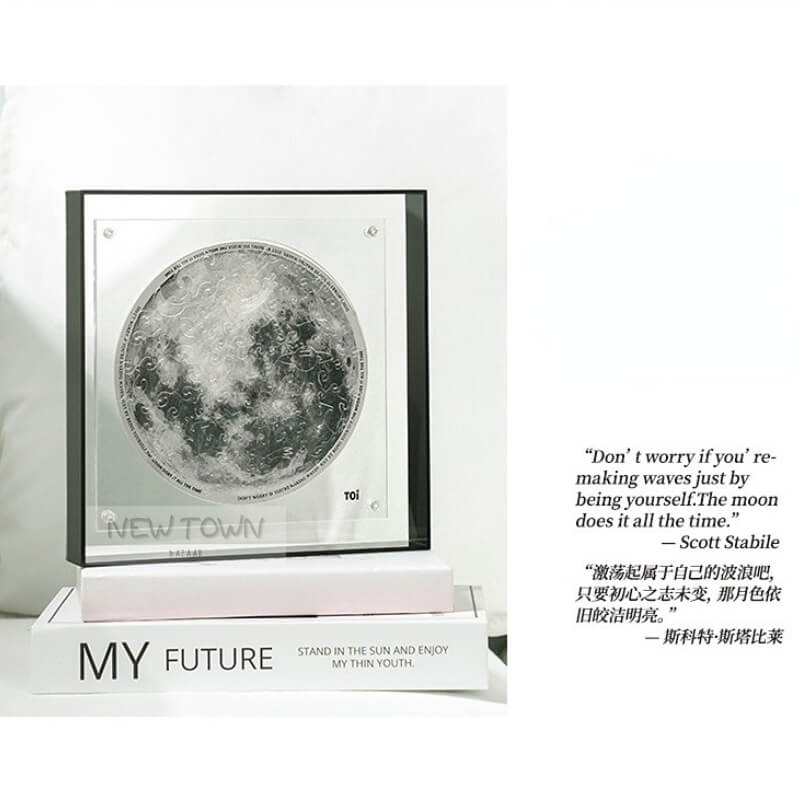 Acrylic Moon Puzzle
