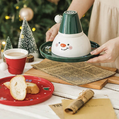 New Ceramic Creative Dinner Plate Rice Bowl Mug Christmas SetChristmas, HOME CUPS & MUGSNEW TOWN BAZAAR