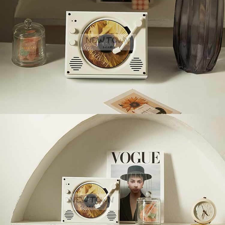 CD Player Retro Bluetooth Speaker