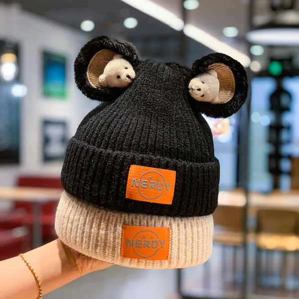 Bear Ears Beanie Beans NEW TOWN BAZAAR