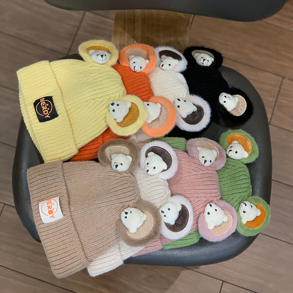 Bear Ears Beanie Beans NEW TOWN BAZAAR