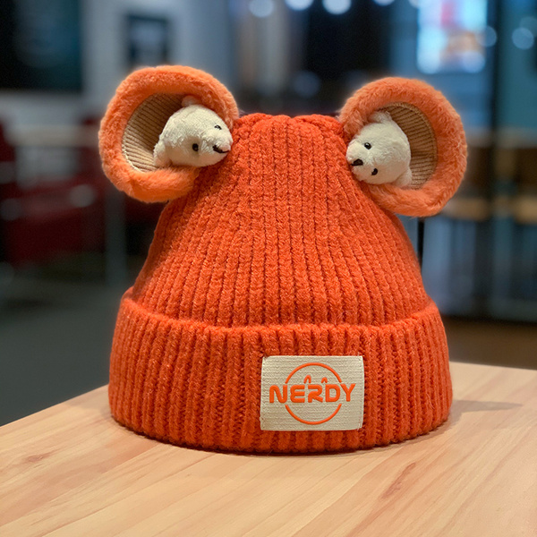 Bear Ears Beanie Beans NEW TOWN BAZAAR